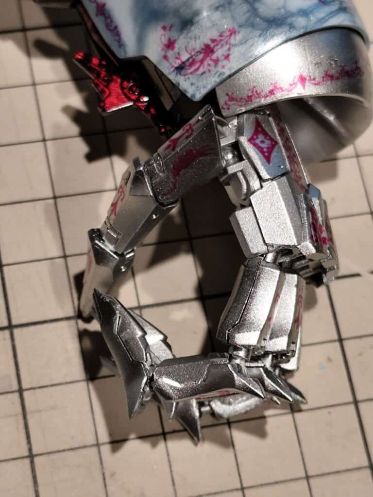 キュベレイダムド 指可動